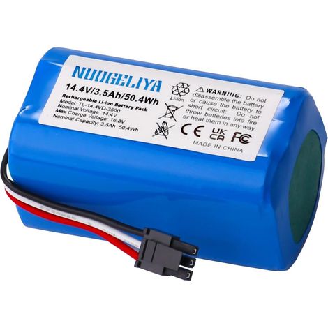 Batterie de rechange Li-ion pour robot aspirateur 360 S5 S7 S7Pro T90 14,8 V 3500 mAh (1/5)