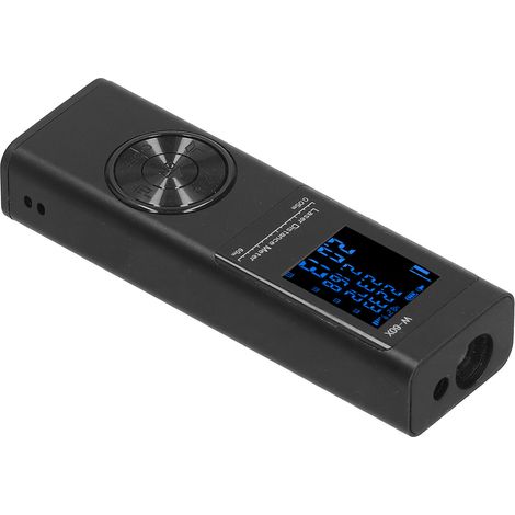 Télémètre Laser Professionnel W-60X, Mesure de Distance 0,05 à 60 m, Outil de Précision Portable Noir (1/5)