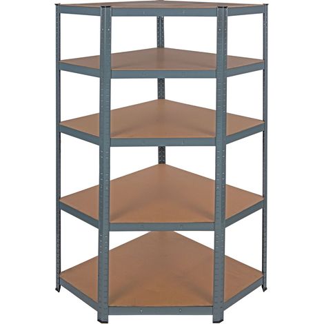 Pro-Bau-Tec Eck-Schwerlaststeckregal 180x90x45cm Tragkraft 265kg (1/2)