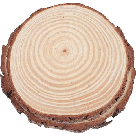 Dalles de Jardin en Bois 8, 5 Pouces Lot de 2, Kaki Rondins pour Allée Diy, Usage Intérieur, Format Compact, Décor de Terrasse Extérieur (1/5)