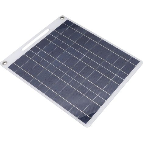 Panneau solaire portable 13W 5V flexible avec double sortie USB, chargeur solaire léger et économe en énergie pour voyage (1/5)