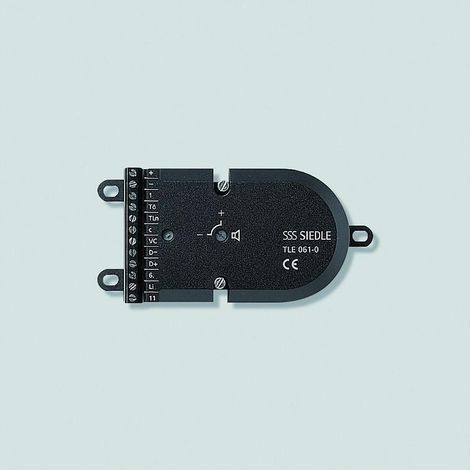 Siedle&Söhne Türlautsprecher für 1+n-Technik, sw TLE 061-01 (1/5)
