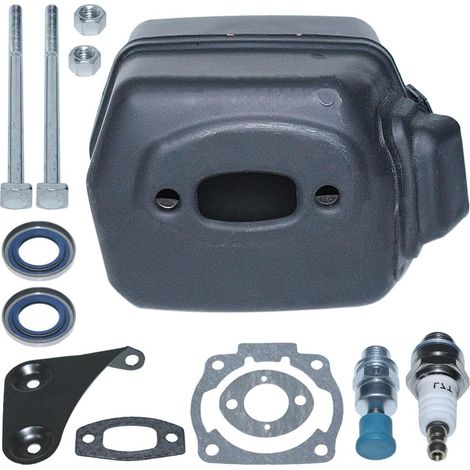 Kit de support de silencieux d'échappement pour Husqvarna 50 51 55 Rancher 501766605 (1/5)