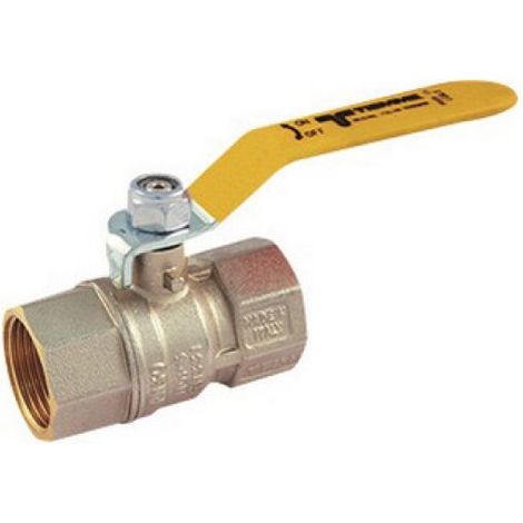 VALVOLA A SFERA GAS FF CON LEVA PIATTA 1&quot1/4