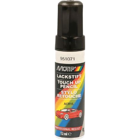 Pinceau Retouche 951071 Gris Metallise Motip Touch Up 12 Ml