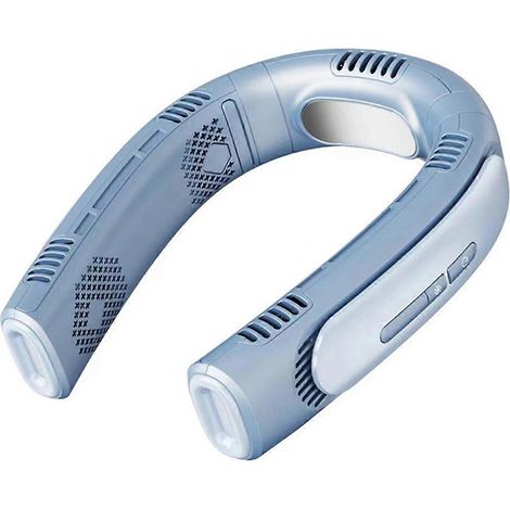 Ventilateur sans pales de refroidissement à semi-conducteurs pour climatiseur portable, bleu-- (1/5)