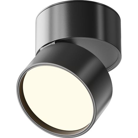 Maytoni Onda Spot encastrable en saillie noir 3000K 780lm (1/5)