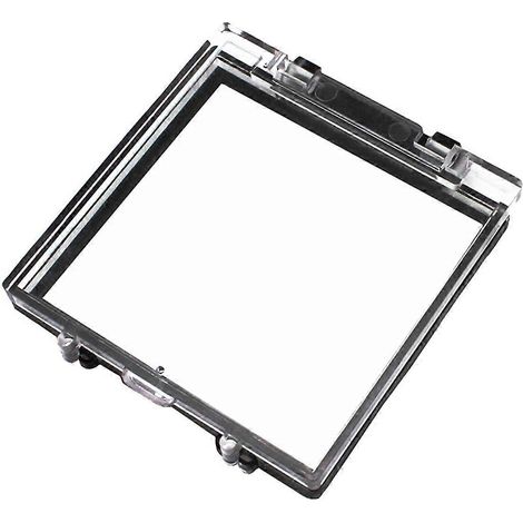 Cache-bouton d'alimentation pour PC, protection anti-poussière et de sécurité. (1/5)