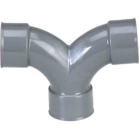 Doppio gomito a 87°30 femmina/femmina/femmina Ø 32 mm GIRPI