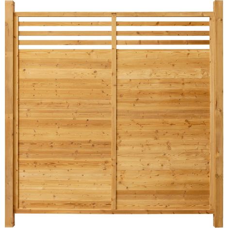 HOME DELUXE - Recinzione privacy in legno SOMA - 180 x 180 cm Dimensioni: 1x articolo