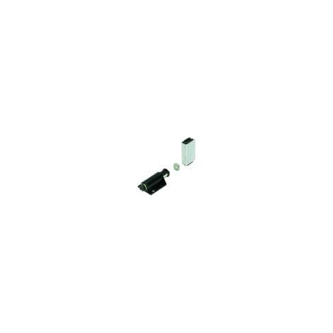 Hettich Druckmagnetschnäpper 17 x 28 x 44 mm schwarz 4 kg - 1 Stück Möbelbeschlag