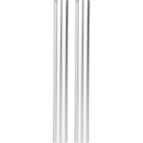 Lot de 2 tubes ronds en aluminium léger, haute résistance, pièces robotiques industrielles 145mm. (1/5)