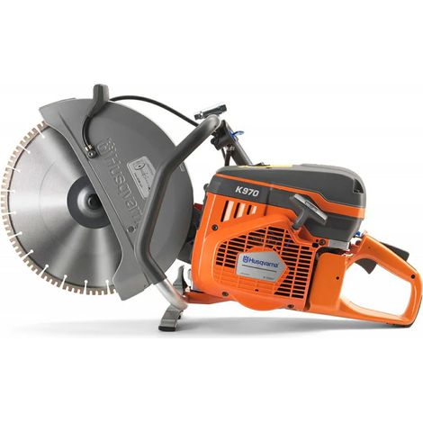 Troncadora Husqvarna K970 III X-Torq con 2 discos Diamantados 400 mm