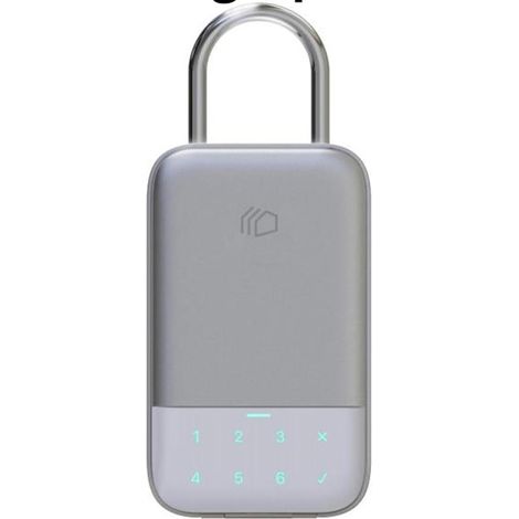 Petit coffre-fort K221 Key Lock Box Smart Phone APP Fingerprint Password Control Coffre-fort électronique Stockage en alliage d'aluminium(K221) (1/5)
