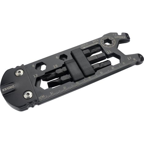 Abnehmbarer Schraubenschlüssel, Multi-Tool-Treiber-Set, tragbares Fahrrad-Reparatur-Werkzeug
