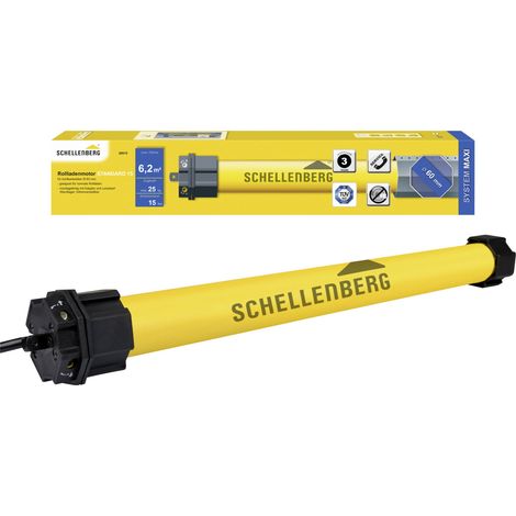 Schellenberg Rohrmotor Maxi Standard 15 Nm für 60 mm Achtkantwelle Rolladen & Zubehör