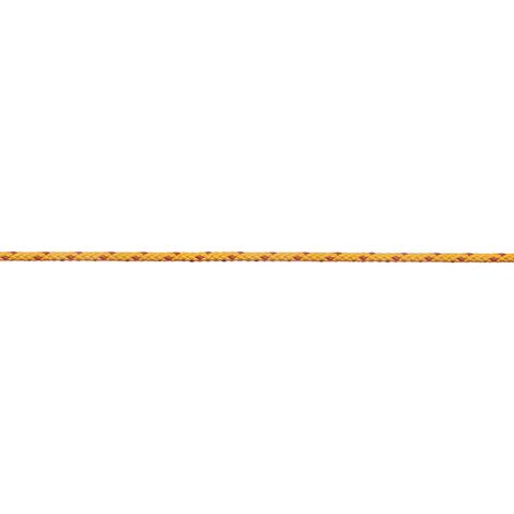 Corda in polipropilene Ø 6 mm. giallo-rosso 60 mt.