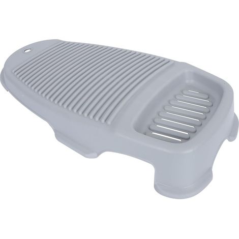 Planche à Laver Antidérapante Facile à Utiliser Mini en Plastique Épais pour Vêtements Légers et sous-vêtements pour Voyage et Camping (1/5)
