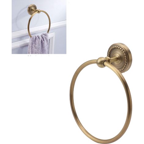 Porte-serviettes en cuivre pour salle de bain 970830 (1/5)