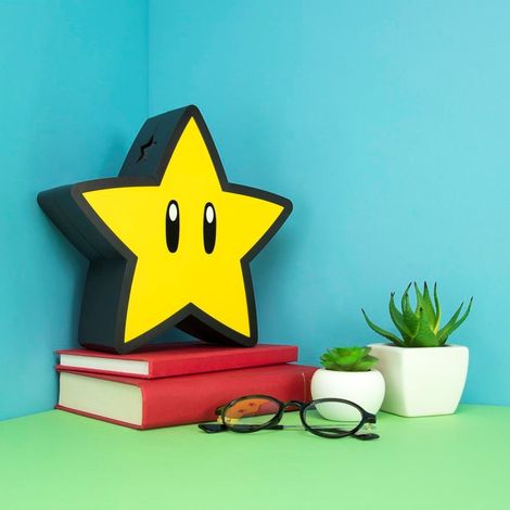 Paladone, Lámpara con forma de estrella Super Mario (1/4)