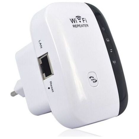 Répéteur WiFi Puissant 300Mbps Amplificateur WiFi Puissant 2.4GHz WiFi Range Booster WiFi Répéteur Extenseur sans Fil avec Port Ethernet, WiFi Extender WiFi Booster, Protection WPS (1/4)
