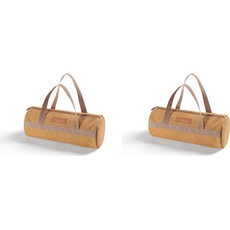 Boîte à outils vide, petite sacoche à outils, trousse à outils multifonctionnelle portable, sacoches à outils en toile zippées (1/4)