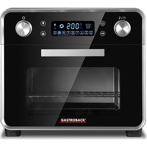 GASTROBACK Design Air Fry & Pizza, Nero