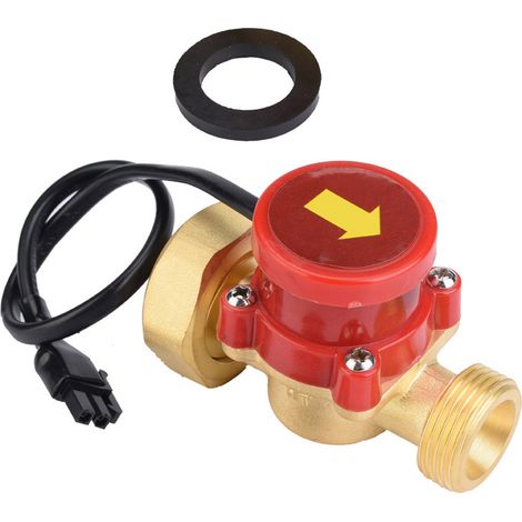 Capteur de débit pour pompe à eau à filetage G1-G3/4, interrupteur de commande automatique de pression électronique 220 V (1/5)