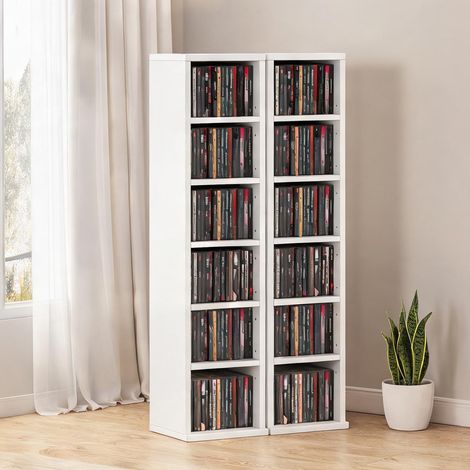 Meuble de rangement de bureau blanc 21 x 22,5 x 88,5 cm (1/5)
