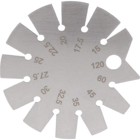 15 Gauge Tools -120° for Stainless Steel Bevel Gauge Protractors (1/5)