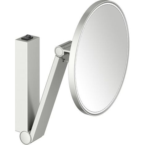 Espejo de maquillaje KEUCO iLookmove, iluminado, redondo, con