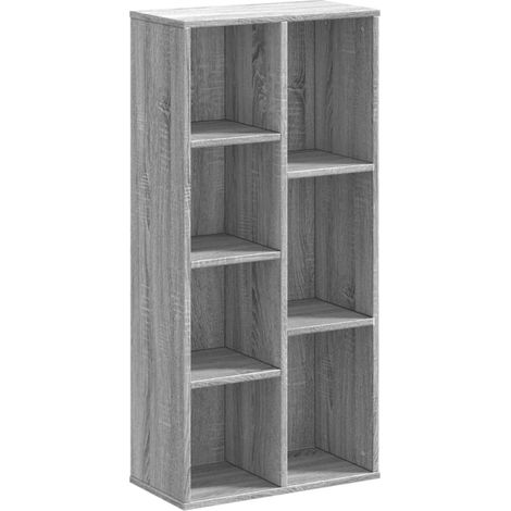 Maison Exclusive - Libreria Grigio Sonoma 50x25x105 cm in Legno Multistrato