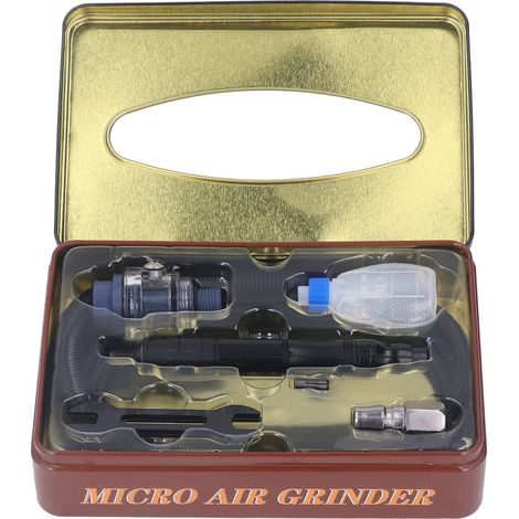 1/4" Hochgeschwindigkeits-Druckluftfeilen-Set, Handpolier- und Gravierwerkzeug, Druckluftschleifer-Set.