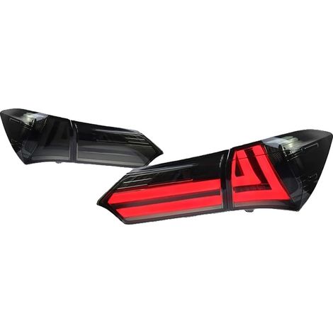 Luci posteriori, tecnologia LED, indicatori di direzione dinamici, compatibili con Toyota Corolla 2014-2017, fumé, 2PS (1/2)