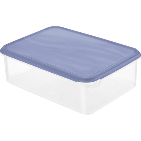 Rotho Kühlschrankdose Rondo 5 l horizon blau, Frischhaltedose, Vorratsdose (1/2)
