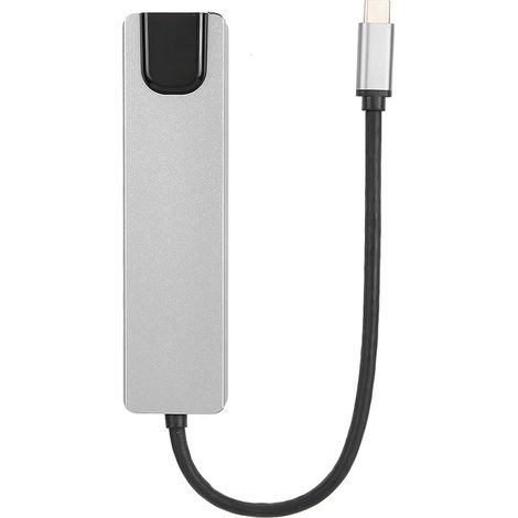 Station d'accueil multifonction 6 en 1 Type-C avec HDMI 4K, Ethernet et ports USB (1/5)