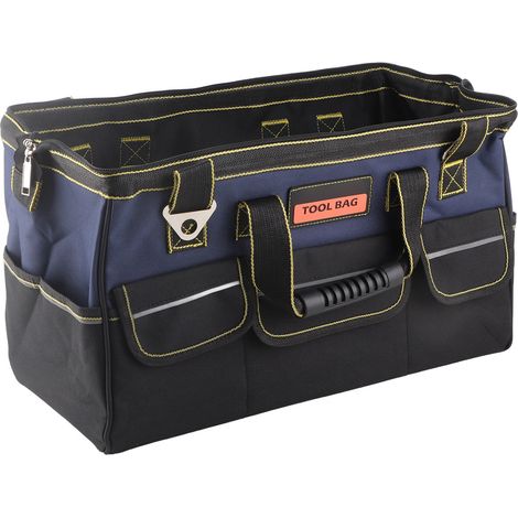 Werkzeugtasche aus dickem Oxford-Gewebe, abriebfest, multifunktionaler Elektriker-Werkzeughalter, 21 Zoll (1/5)