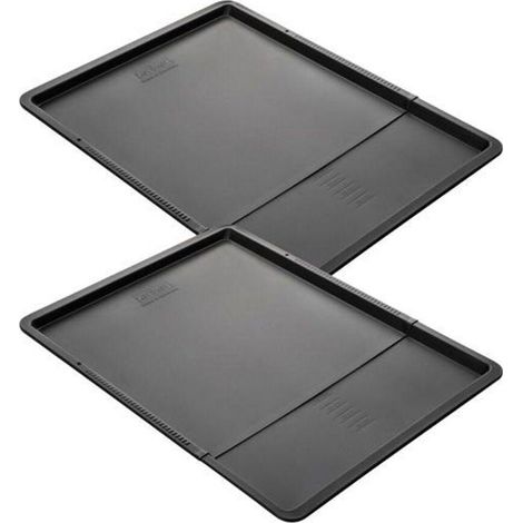 Zenker Erweiterbare Schwarze Platten Set von 2