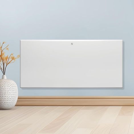 Purus 1800W Eco Panel Heater Bathroom Safe Setback Timer Wall Mounted Lot 20 Low Energy Electric Heater