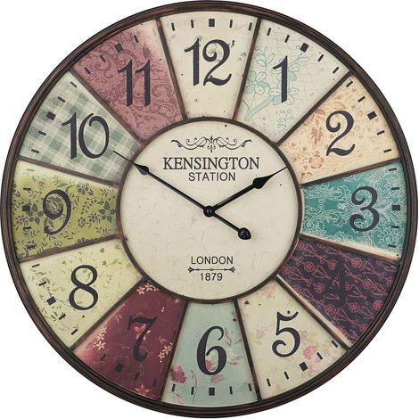 Orologio da parete multicolore Boswil (1/5)