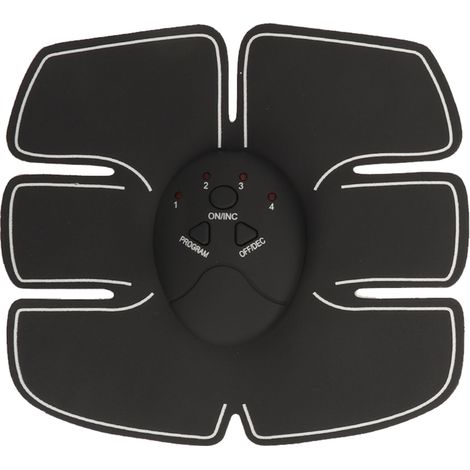 Appareil de tonification musculaire en plastique PU, rechargeable et intelligent, pour abdominaux, équipement de fitness pour hommes et femmes. (1/5)
