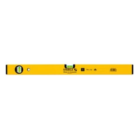 Stabila Leichtmetall-Wasserwaage 600 mm, 0,5 mm/m, 2x Glaslibellen