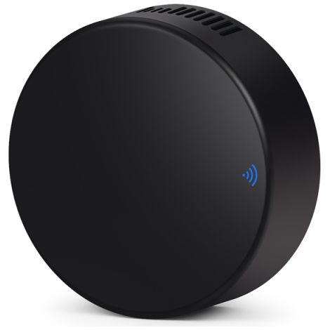 Mando a distancia universal por infrarrojos WiFi Tuya con sensor de temperatura y humedad, todo en uno, compatible con el control por voz de Google Home. (1/5)