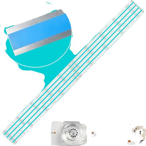 LED-Hintergrundbeleuchtungsstreifen, 1076 mm Länge, 3V Spannung, A/10 B/9 LED-Perlen, CE-zertifiziert, Kompatibilität mit mehreren Modellen (1/5)