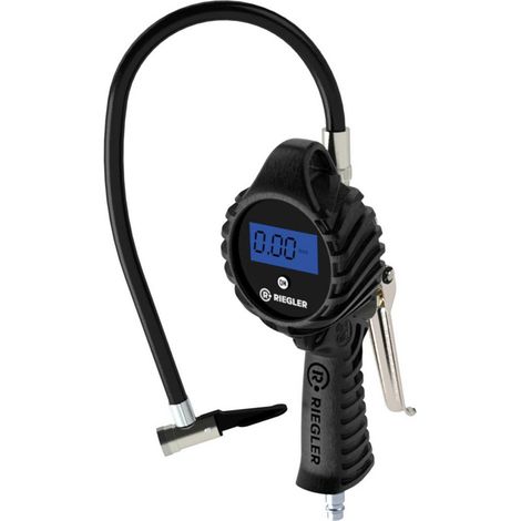 Riegler Digitaler Handreifenfüllmesser HS, Mano Ø 80 mm, 0-12 bar (1/3)