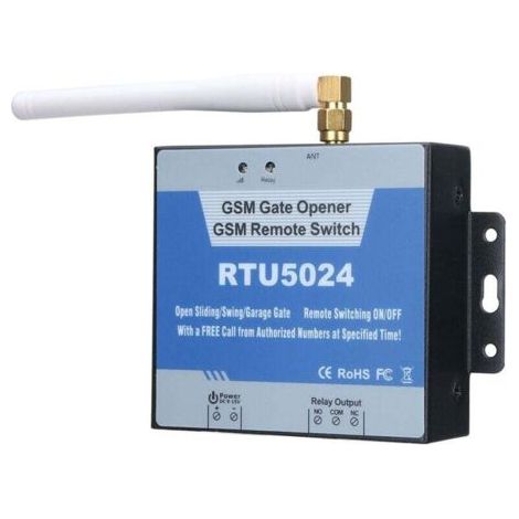 BARKBUSTERS  Relais d'ouverture de porte GSM RTU5024, commutateur de télécommande téléphonique (1/4)