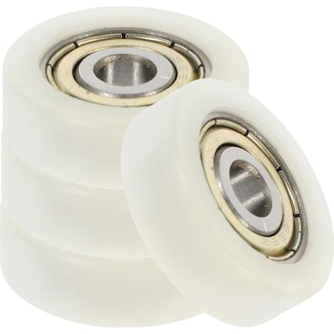 Stück Nylon Kugellagerrollen für Schiebetüren Rollen