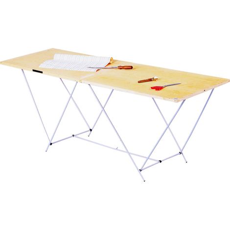 OCAI Klappbarer Tapeziertisch, 60 cm x 2 m OCAI