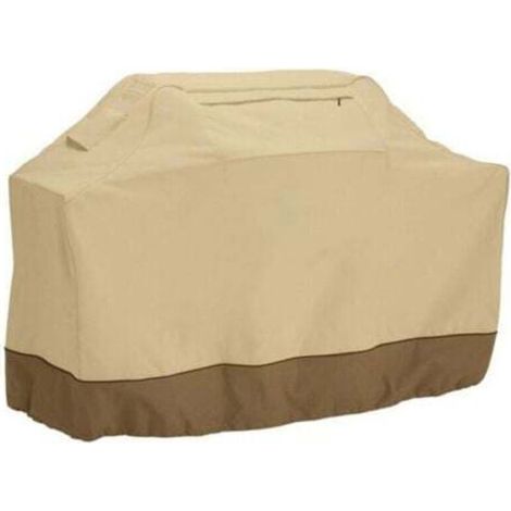 Barbecue cover made of Oxford fabric, 145 x 61 x 117 cm, with PU coating, highly durable, waterproof and weather-resistant. (1/4)