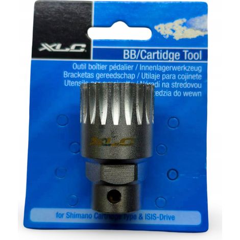 Chiave per movimento centrale XLC TO-S05 shimano / isis / FSA / race face / truvativ (1/5)
